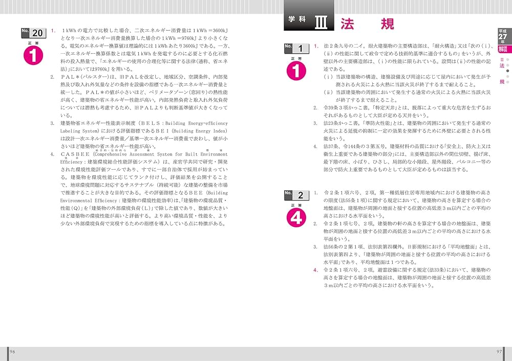 1級建築士 過去問題集チャレンジ7 平成28年度版 | 日建学院教材